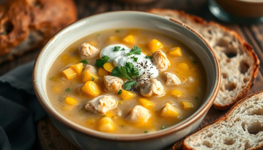 easy chicken and corn chowder easy chicken and corn chowder