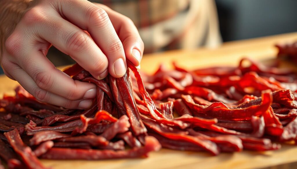 ground beef jerky shaping ground beef jerky shaping