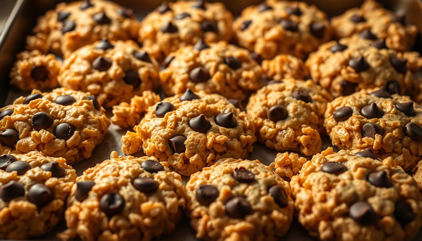 rice crispy chocolate chip cookies
