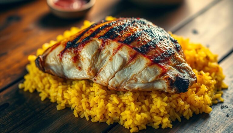 chicken and yellow rice