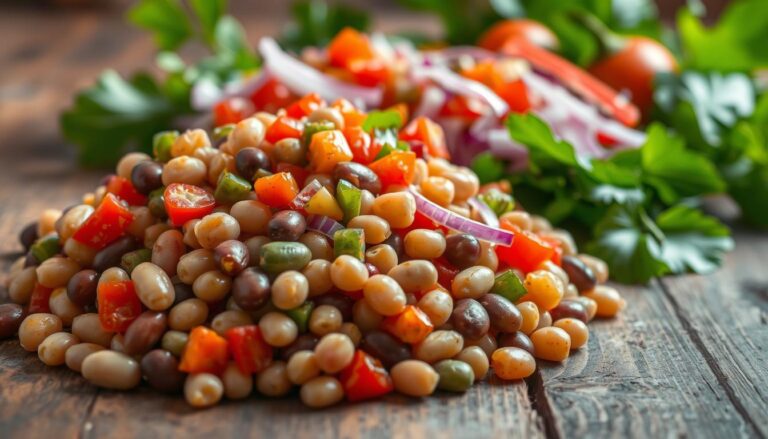 dense bean salad
