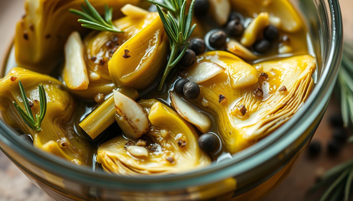 marinated artichokes