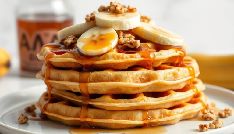 banana waffles